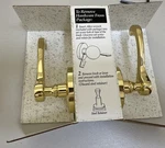 Baldwin Bed Bath Latchset Classic Lever Polished Brass Privacy Door Handle. Fixed Price $74.99.