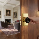 Grandeur Hardware 850313 Arc Rosette With Lyon Knob Passage. Fixed Price $187.49.
