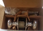 New Schlage Bright Chrome Passage Knob, F10 625, Plymouth. Fixed Price $14.99.
