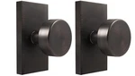 Hiemey 2 Pack Dummy Door Knob Interior, Oil Rubbed Bronze Handle. Fixed Price $32.00.