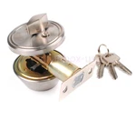 Top New 3 Keys Silver Cylinder Deadbolt Door Lock Security Home Entry Handle Set. Fixed Price $11.98.
