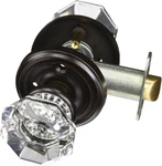 Old Town Clear Crystal Privacy Door Knob With Oil Rubbed Bronze Rosette. Fixed Price $237.99.