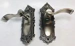 Grandeur 822213 Victorian Passage Door Lever Set, Antique Pewter. Fixed Price $183.75.
