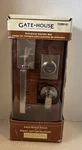 Gate House Entrance Handle Set Satin Nickel Finish. Fixed Price $19.95.