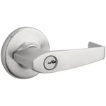 Kwikset Kingston Keyed Entry Lever Smartkey Satin Chrome Grade 2. Fixed Price $49.97.