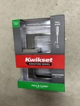 Kwikset Hall & Closet Satin Nickel Finish Singapore Lever 97200-898. Fixed Price $11.90.