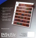 Print File 35MM Film Size Negative Pages Holds Seven Strips Of Five Frames 100PK. Fixed Price $25.68.