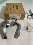 Emtek Assa Abloy Sion Lever Modern Rosette Satin Nickel 5057SIOUS15 Light Scuff. Fixed Price $27.99.