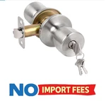 Hosom Door With Lock And Key, Keyed Entry Knob, Exterior Interior. Fixed Price $12.81.