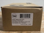 Yale Passage Leverset With Marcel Rosette & Nils In Flat Black. Fixed Price $39.99.
