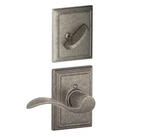 Schlage Accent Right Handed Single Cylinder Interior Pack F59ACC621ADDRH. Fixed Price $26.42.