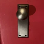Nostalgic Warehouse New York Plate & Door Knob Single Dummy Antique Pewter. Fixed Price $42.50.