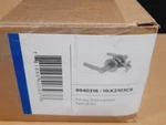 Miseno MLK3012SB Elkton Round Rod Privacy Door Lever Set - Satin Brass *new*. Fixed Price $12.87.