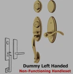Landon 2PT Dummy Handle Set - Lifetime Pvd Polished Brass Baldwin Function. Fixed Price $299.99.