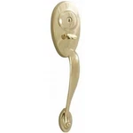 Weslock 01445-B--0020 Lexington 1400 Series Dummy Entry Handle, Polished Brass. Fixed Price $136.53.