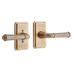 Signature Hardware 552059AB Mng 503 Solid Brass Privacy Interior Door Set,. Fixed Price $48.00.
