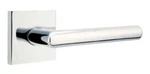 Emtek 5210STURHUS26 Stuttgart Handed Privacy Lever W/square Rosette Chrome. Fixed Price $115.00.