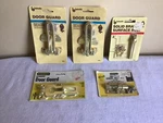 Mixed Lot Of 5 Vintage Nos Stanley Belwith Decorative Door Guard Surface Bolt. Fixed Price $43.99.