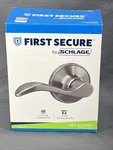 First Secure By Schlage Hall Closet Handle Interior Non Locking W/assembly. Fixed Price $9.99.