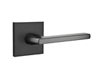 Emtek Square Rosette Passage With Matching Finish Helios Lever - Choice. Fixed Price $109.29.