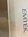 Emtek 2165US15 Narrow Oval 7-1/4" Tall Privacy Pocket Door Lock Satin Nickel. Fixed Price $234.99.