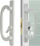 Offset Position Sliding Patio Door Handleset With Keyed, 3-15/16. Fixed Price $71.48.