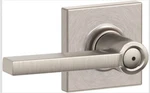 Schlage Latitude Privacy Door Lever Set With Collins Trim - F40. Fixed Price $21.99.