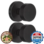 Naubea 2-PACK Matte Black Dummy Knobs Interior For Bifold/closet Doors. Fixed Price $72.11.