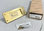 Baldwin PD006033KT Santa Monica Pocket Door Interior Privacy Trim, Vintage Brass. Fixed Price $105.56.