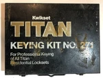 Kwikset Titan 271 Locksmith Tool Door Keying Kit For Home & Commercial. Fixed Price $39.00.