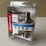 Kwikset Microban Balboa Bed & Bath Satin Nickel Door Lever Handle 93001-882. Fixed Price $18.00.