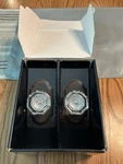 Grandeur Arc Short Plate Chambord Crystal Knob Timeless Bronze Privacy 2 3/4". Fixed Price $189.99.