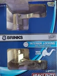 Brinks 2713-105 Wave Style Lever Door Knob With Privacy Key Brass One Pair. Fixed Price $22.00.