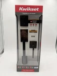 Kwikset 98180-020 Front Door Handleset Single Cylinder Iron Black (818SCEXHFL). Fixed Price $129.99.