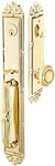 Tubular Entry Door Set Imperial Style With Ribbon & Reed Knob The Interior. Fixed Price $1176.99.