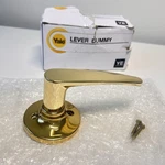 Yale Edge Series Alpharetta Dummy Door Lever Polished Brass US3 YR81 New. Fixed Price $17.99.