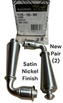 Baldwin Estate 5125-150-MR Passage Door Lever Handle Pair Satin Nickel Nos. Fixed Price $39.99.