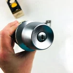 Arrow 351 Panic Proof Door Knob Lockset Keyed Dcf 26D Satin Chrome Cylinder. Fixed Price $31.14.