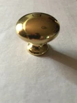Amerock 1-3/16" 30MM Diameter Brass Cabinet Knob. Fixed Price $5.95.