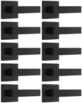 Door Lever Dummy Handle Black Square Non Turning Probrico Closets French. Fixed Price $154.99.