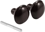 2499 Solid Brass Vintage Door Knob Spindle Set, 2-1/4 In. Outside Diameter,. Fixed Price $17.85.