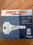 Dexter By Schlage Privacy Lock J40 Las 609 605 Lh Split Finished. Fixed Price $12.99.