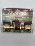 Atlas Home Security Interior Door Hall And Closet Round Knob Non-locking New. Fixed Price $14.99.