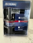 Schlage F51 Brw 716 Broadway Keyed Entry Door Lever Aged Bronze. Fixed Price $38.00.