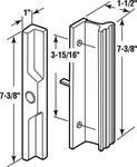 Prime-line 141841 Wood Tone Steel Outdoor Sliding Glass Lock Set 2 In.. Fixed Price $21.98.