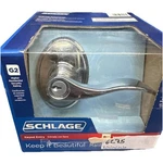 New Schlage Keyed Entry Lever, Bright Chrome/ G2 F51 Acc 625 Wfk. Fixed Price $26.55.