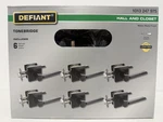 New Defiant Tonebridge Matte Black Hall Closet Door Lever Passage 6 Pack. Fixed Price $69.89.
