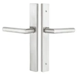 Emtek 9046SS Stretto Stainless Steel Collection 11" Dummy Sideplate Entry Set. Fixed Price $171.43.