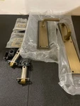 Signature Hardware 479314 Aurick Brass Dummy Door Lever - Antique. Fixed Price $106.99.