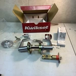 Kwikset 756KNL 26D Entry Door Lever, Satin Chrome, Zinc, Kingston New. Fixed Price $15.00.